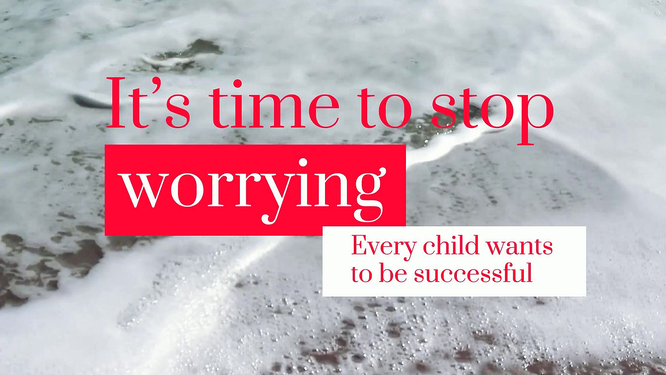TIME TO STOP WORRYING